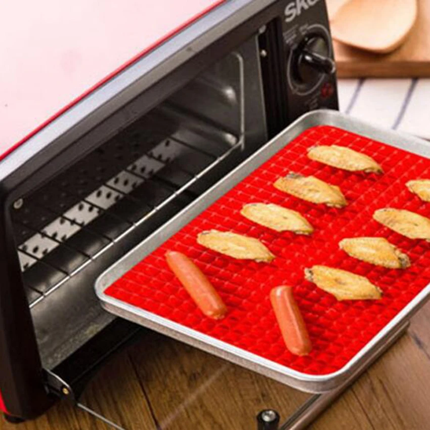 Антипригарная пирамидальная сковорода Силиконовый поднос для выпечки в духовке