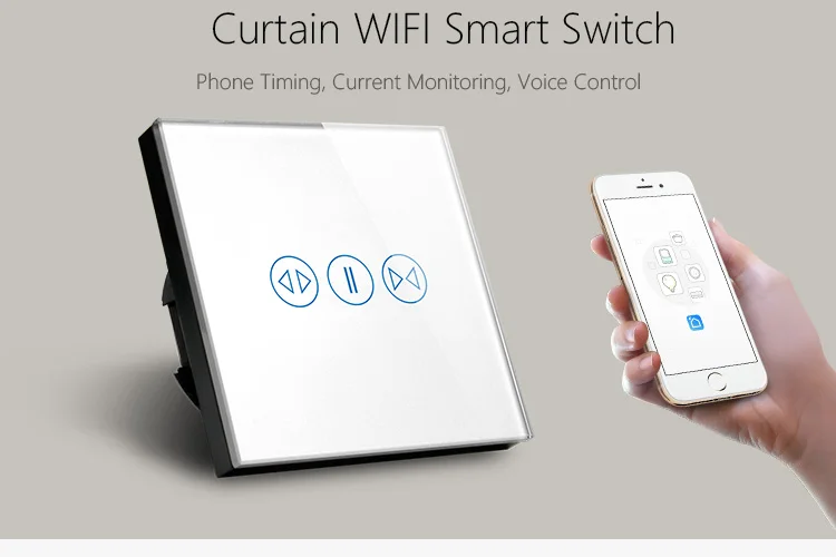 ASEER, Tuya Smart Life шторка с WIFI переключатель для электрического занавески штарки ролика, Google Assistant, Alexa Голосовое управление Управление переключатель