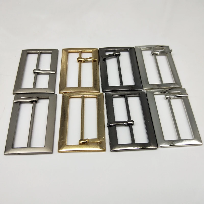 

Metal Square belt buckles for shoes bag garment decoration 3 cm 4 colors Belt Buckles decoration DIY Accessory Sewing 20 pcs/lot