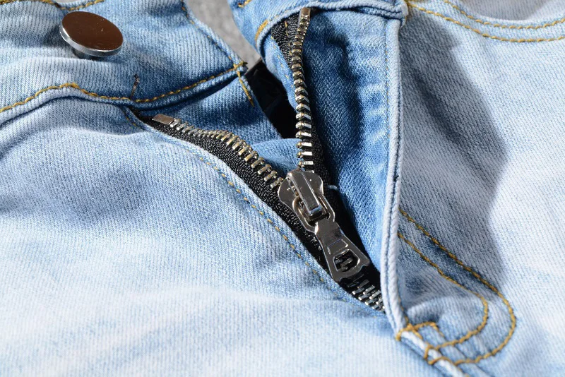 Модные уличные мужские джинсы светло-синего цвета Slim Fit Patch дизайнерские эластичные рваные джинсы мужские джинсовые брюки с принтом хип-хоп джинсы Homme