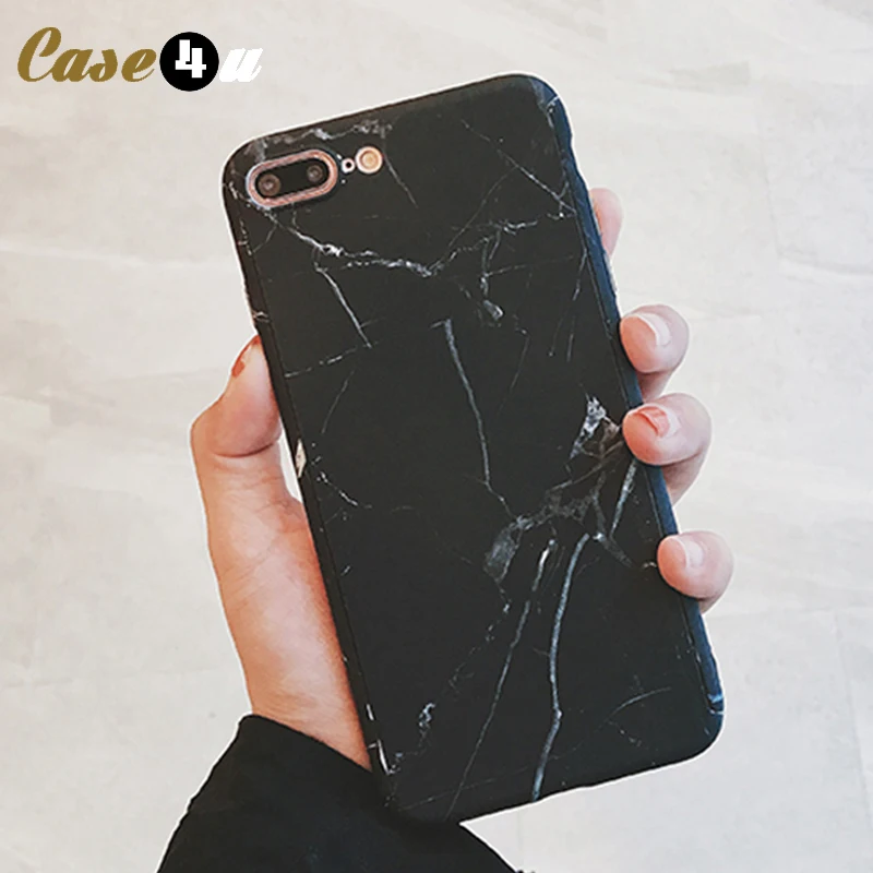 Гибридный чехол с мраморным камнем для iPhone 7 8 6s 6 Plus X 10 capinhas чехлы телефонов +