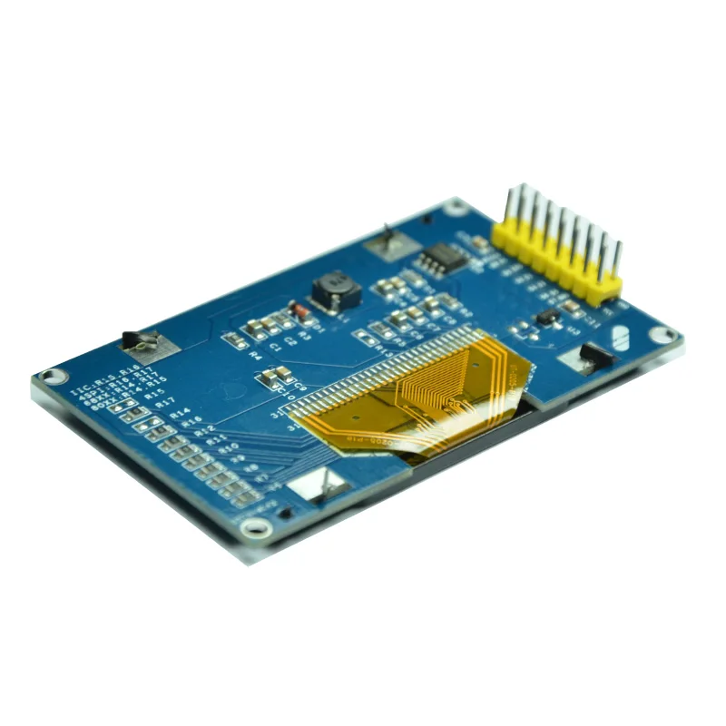 2,42 дюймов желтый зеленый синий 128x64 OLED дисплей модуль 8bit-6800/8080 4-SPI последовательный IIC igc интерфейс 16PIN драйвер ssd1309