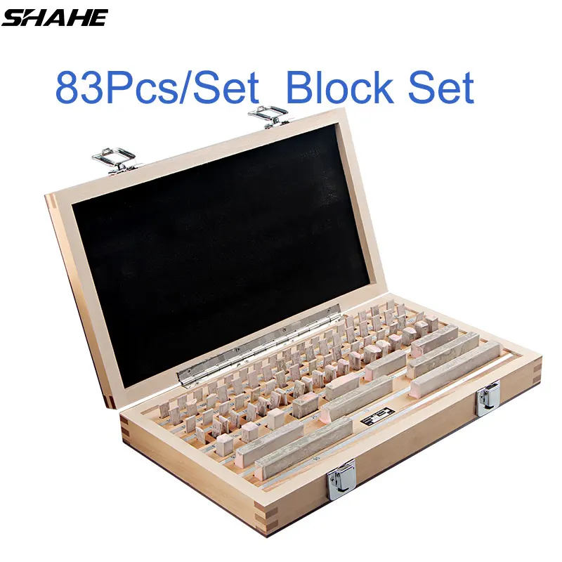Shahe 83 шт./компл. 1 класс 0 контрольный блок тестовые блоки штангенциркулей