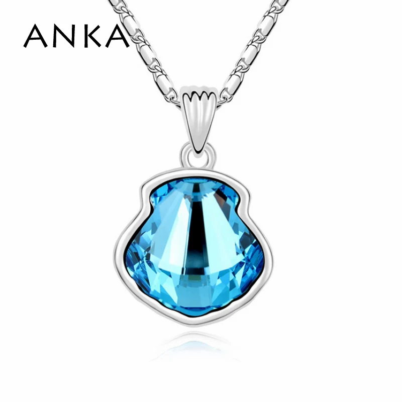 

ANKA new arrival trendy shell crystal necklaces pendants for women direct selling Crystals from Austria #105445