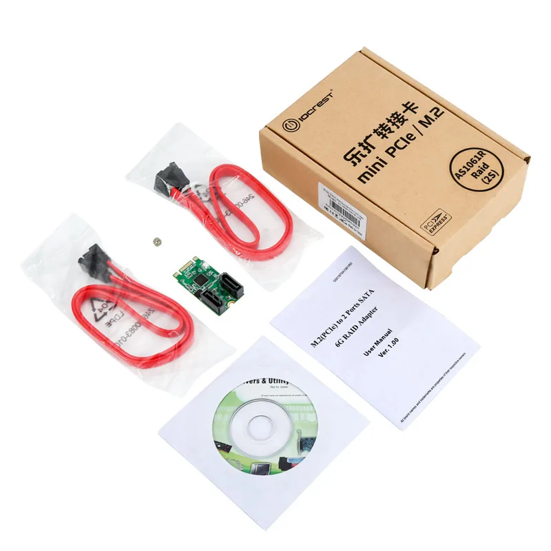 H1111Z Плата расширения HDD/SSD/SATA Raid контроллер/карта M2 к SATA M.2 множитель порта карты 3 B