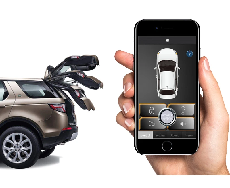 Центральный замок/разблокировка без ключа + Автомобильная камера DVR