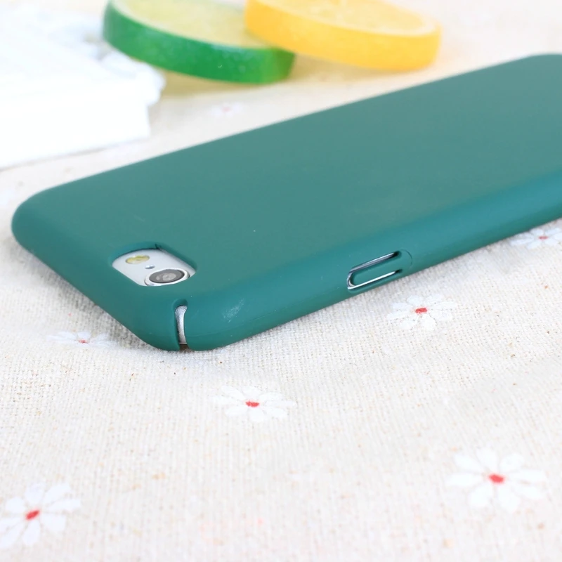 Для capas iphone 6 s чехол жесткий пластик полная защита чехлы для 7 8 plus 5 5S se |