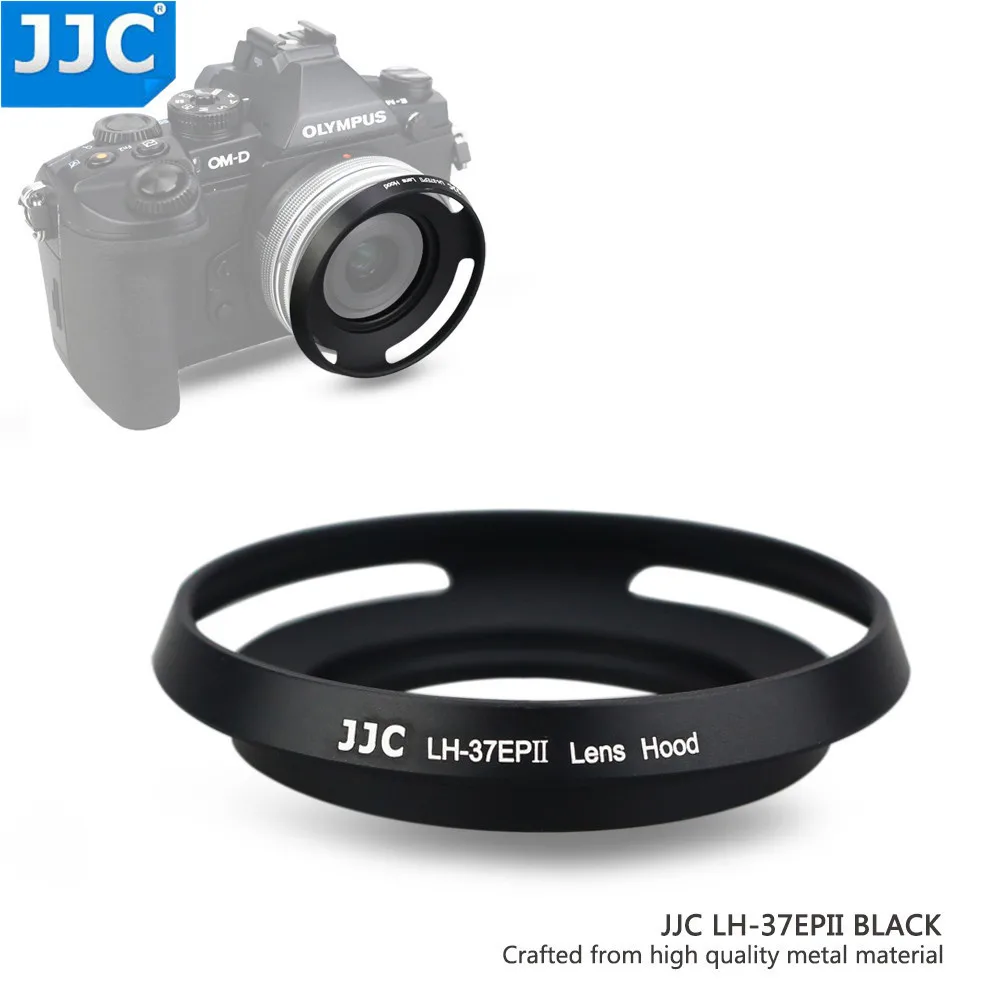 Металлическая бленда JJC для объектива Panasonic Lumix G Vario 12 32 мм Olympus M.Zuiko Digital ED 14 42 f/3 5 6 EZ