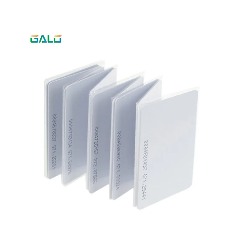 100 шт RFID карта TK4100 125 кГц EM Толстая ID подходит для контроля доступа и карты