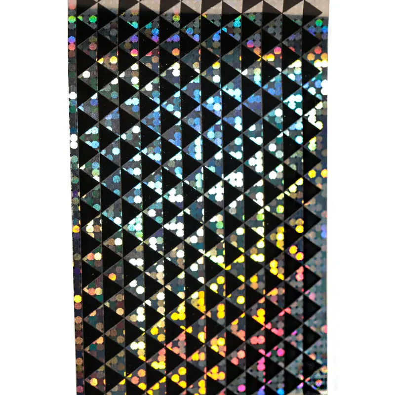 16 шт. голографические Звездные лазерные листы для ногтей Переводные клейкие