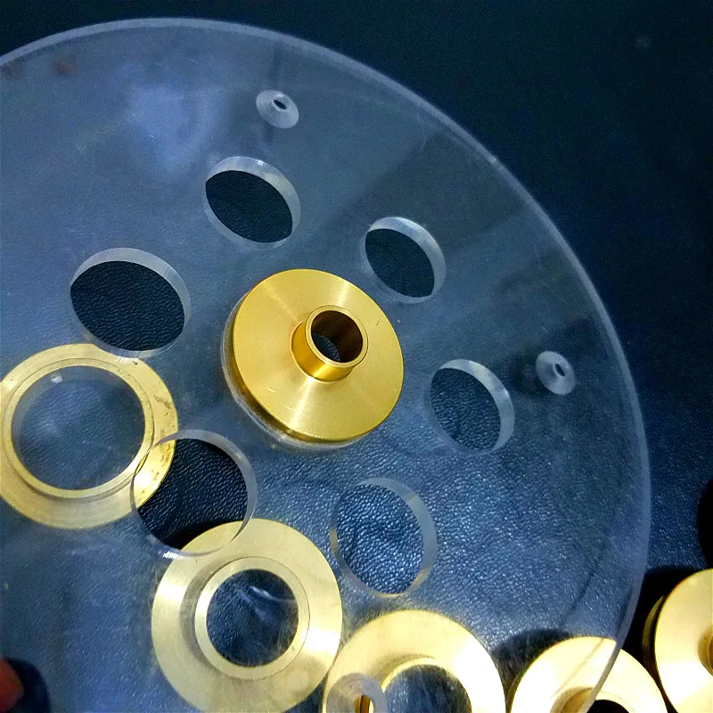 10 шт. латунные направляющие втулки для фрезерного станка + круглая Нижняя