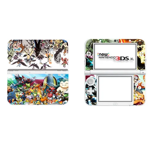 DSLL0299 Для Pokemon GO Пикачу виниловая накладка наклейка Кожа Наклейка для NEW 3DS XL Скины Наклейка s для NEW 3DS LL виниловая кожа Наклейка протектор - Цвет: DSLL0299
