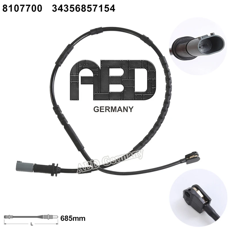 

ABD Germany Rear Brake Pad Wear Sensor 34356857154 for BMW i3 I01 2014-2016