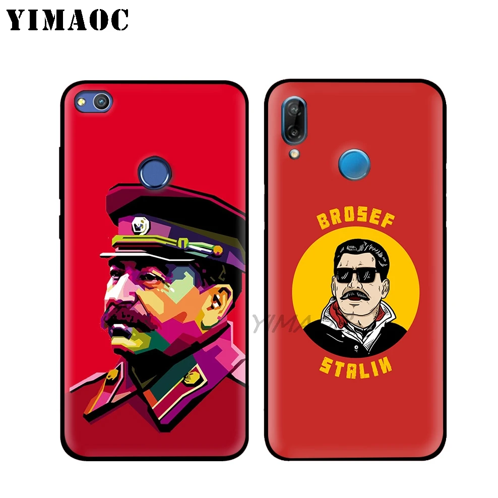 YIMAOC Russian Commander Stalin Soft Case For Huawei P30 P20 Pro P10 P9 P8 2015 2017 P Smart Plus Z 2019 Nova 5i 4 3 3i 2i Lite |