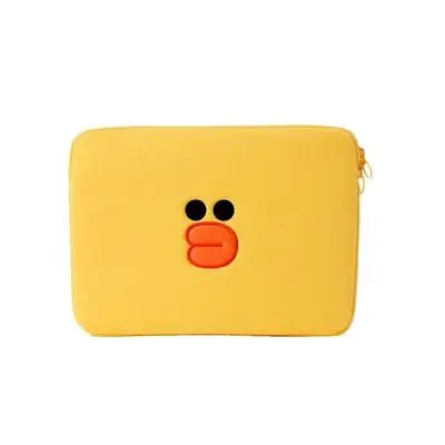 Yellow Милая сумка для ноутбука Dell Asus lenovo hp acer, сумка для компьютера 11 12 13 14 15 дюймов для Macbook Air Pro, ноутбук 15,6, чехол - Цвет: Yellow