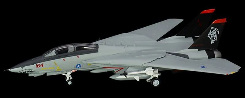 Предварительно построенный 1: 72 F-14 Tomcat F-14D реактивный самолет хобби Коллекционная готовая пластиковая модель самолета
