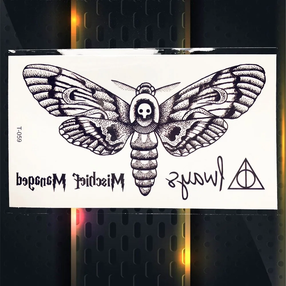 Татуировка с черными ласточками и перьями для детей временная татуировка рук шеи