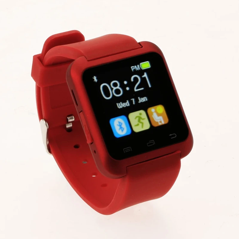 Умные часы с Bluetooth 3 цвета наручные для iPhone 4 5 6 Samsung S4 Note 2 IOS Android телефон оптовая