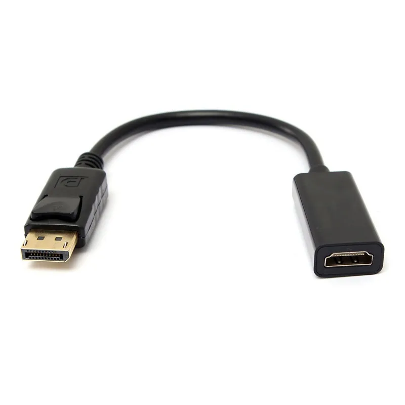 DP Display Port Male To HDMI Female кабель конвертер адаптер|Кабели HDMI| |