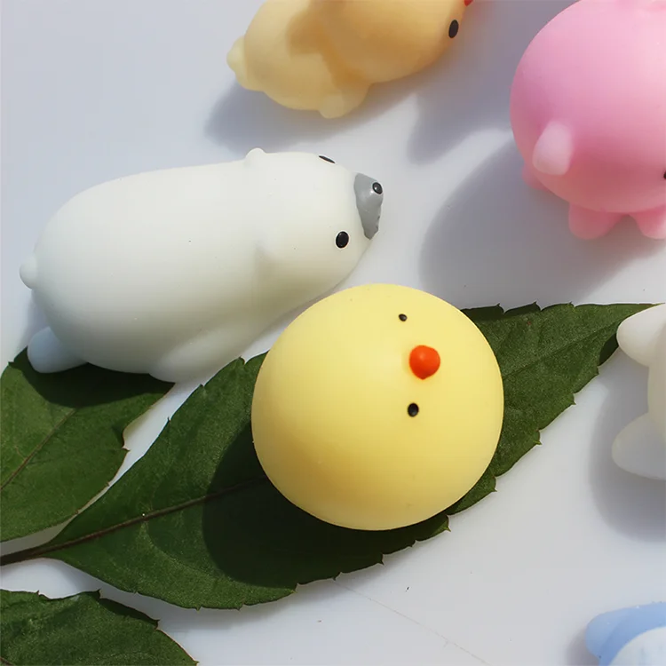 10 шт. все разные милые мягкие кошечки Mochi медленно поднимающиеся сдавливающие