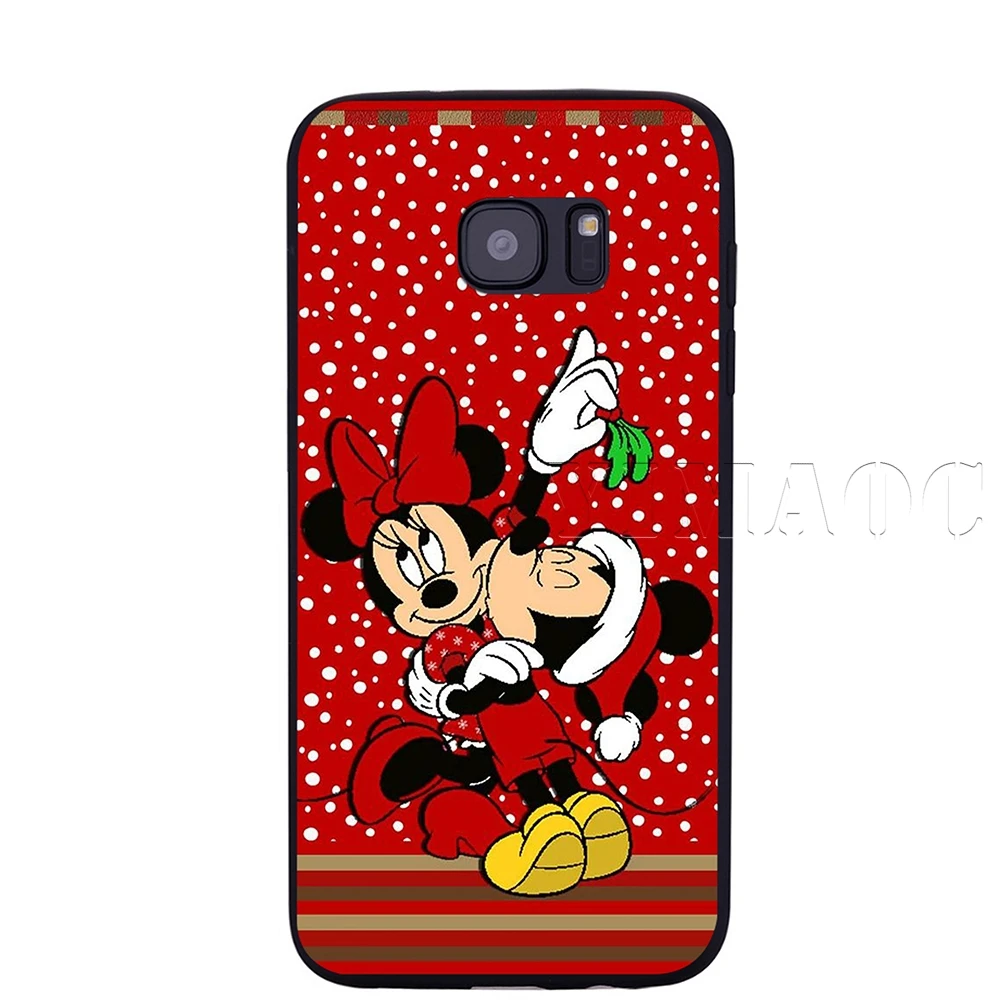 2 Yimaoc Рождество чехол с принтом Микки и Минни для samsung Galaxy A7 A8 A9 A10 A20 A30 A40 A50 A70 M10 M20 M30 S10 S10e J6 плюс - Цвет: 2