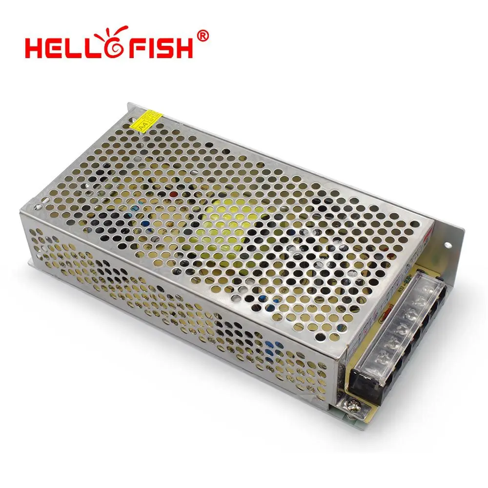

Hello Fish 5V 20A 100W Led Strip Light Transformer 5V Switching Power Supply