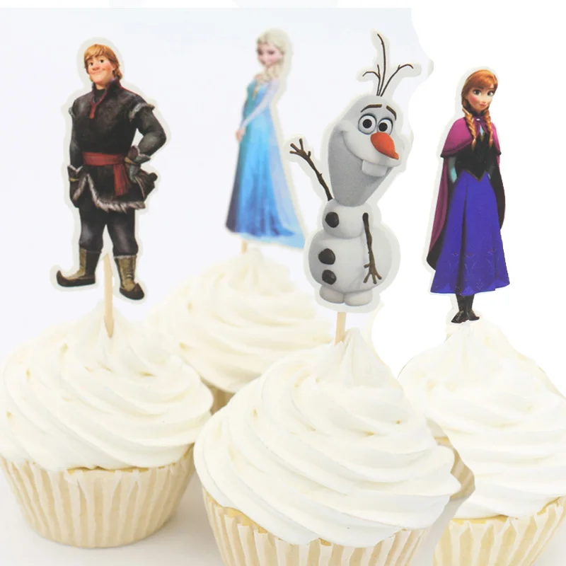 48 шт./лот милая сова белка лиса медведь кролики тема мультфильм кекс мороженое