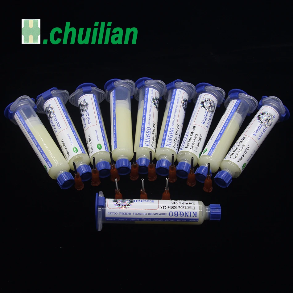 KINGBO RMA-218, без очистки, BGA, паяльный шар, ремонтный припой, паяльная флюсовая паста 10CC