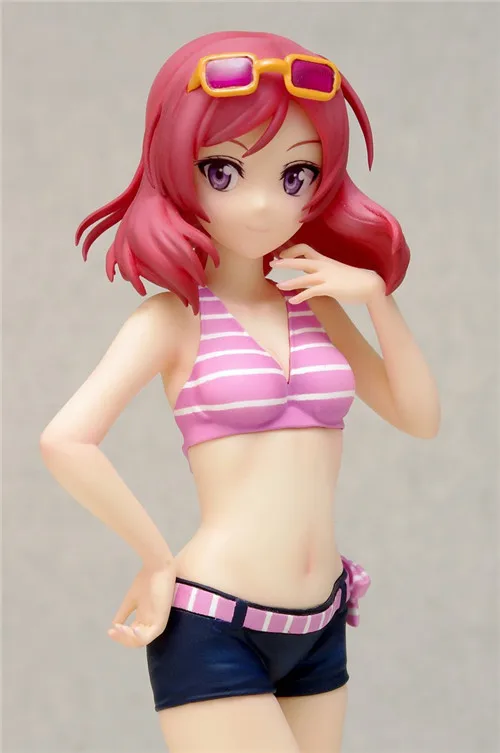 16 см Love Live! Школьный идол проект нишикино Маки купальник сексуальные фигурки