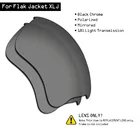 Сменные поляризационные линзы SmartVLT для солнцезащитных очков Oakley Flak Jacket XLJ-черные хромированные