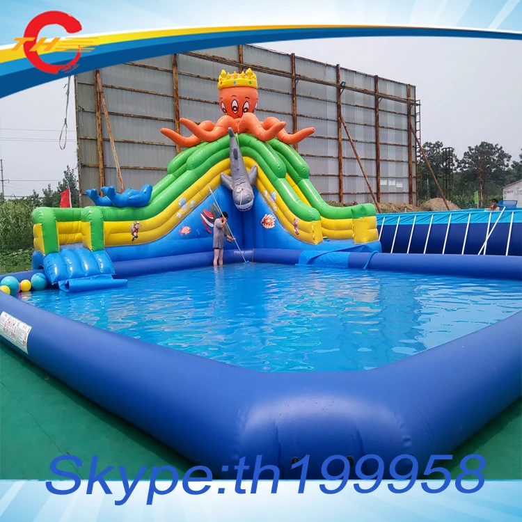 Бесплатная доставка воздухом до двери 12*10*5mH гигантский коммерческий Осьминог