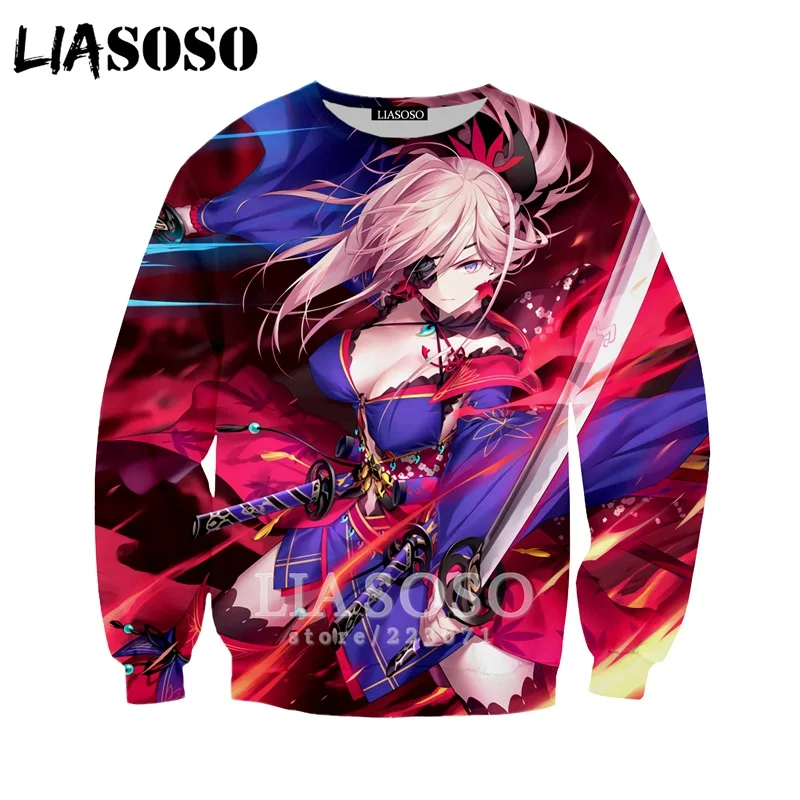 Фото LIASOSO Autumn Fashion Hoodie Men Women 3D Print Anime Fate Grand Order Sweatshirt Casual Unisex Long-Sleeve Pullover A127-14 Мужская LIASOSO Autumn Fashion Hoodie Men Women 3D Print Anime Fate Grand Order Sweatshirt Casual Unisex Long-Sleeve Pullover A127-14 Мужская