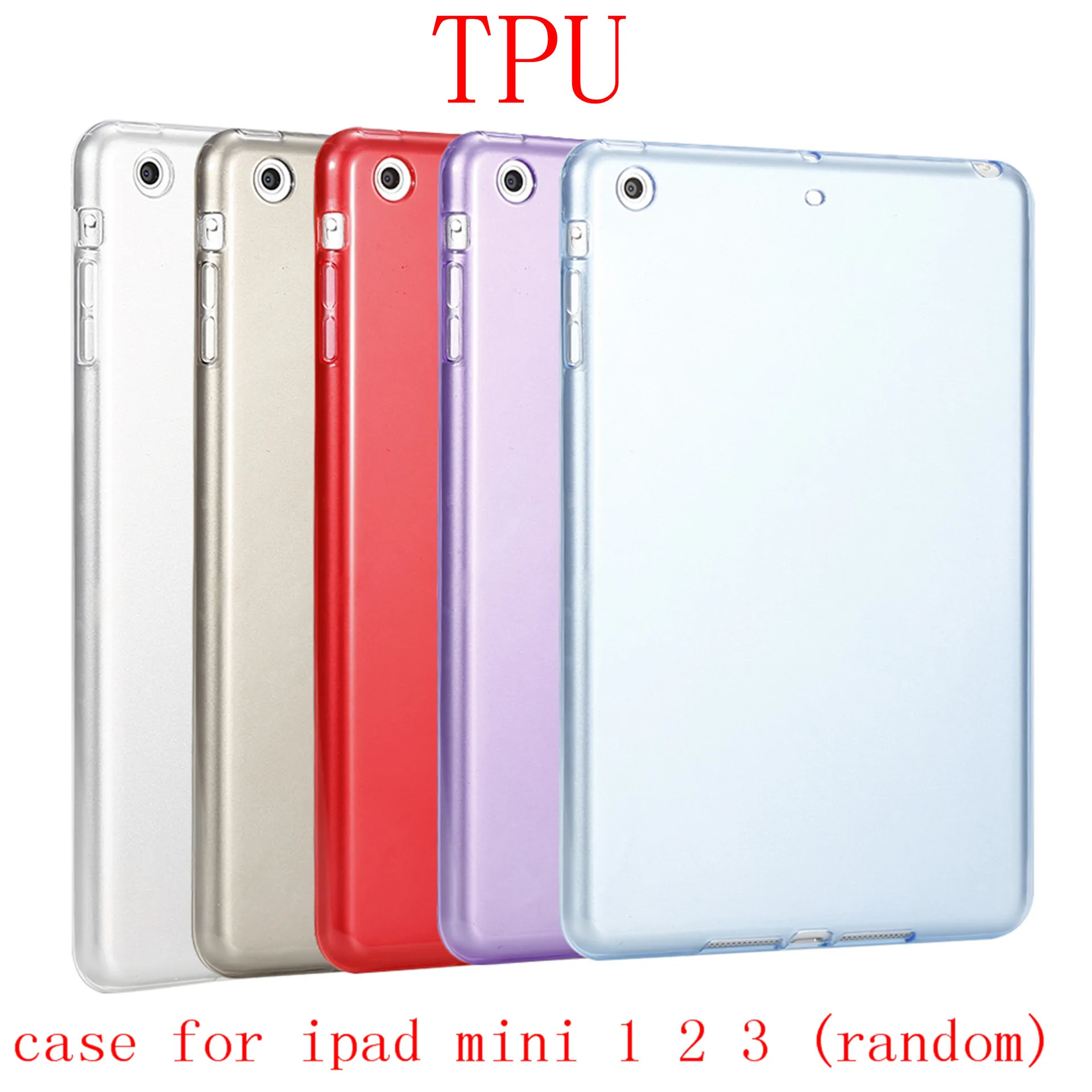 show as photo Чехол для iPad Mini 4 3 2 1 чехол из искусственной кожи Силиконовый мягкий стенд Авто Режим сна/Пробуждение Смарт-Чехол для iPad Mini 2 чехол цветной - Цвет: show as photo