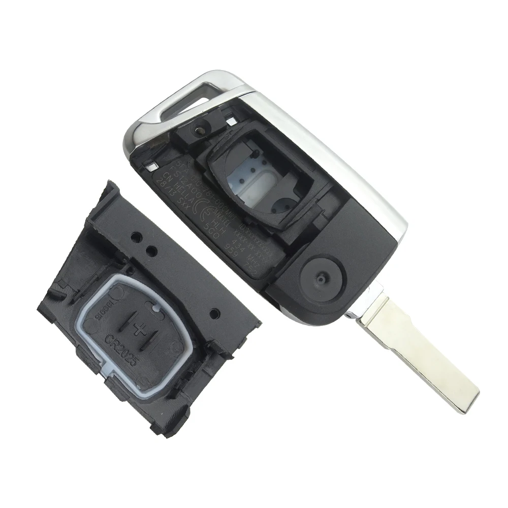 Keyecu 3 кнопочный модифицированный складной флип-чехол для VW Golf 7 GTI MK7 Skoda Octavia A7 Seat |