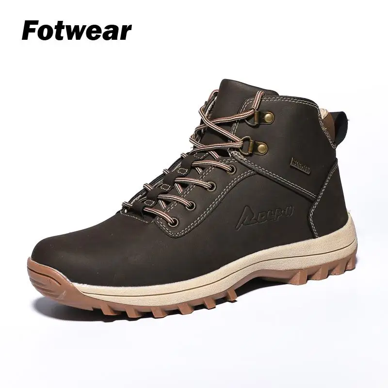 Fotwear/мужские ботинки Повседневные уличные ботильоны для пеших прогулок на