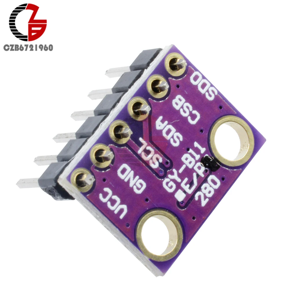 Цифровой модуль датчика атмосферного давления I2C SPI BMP280 3 В для метеостанции Arduino