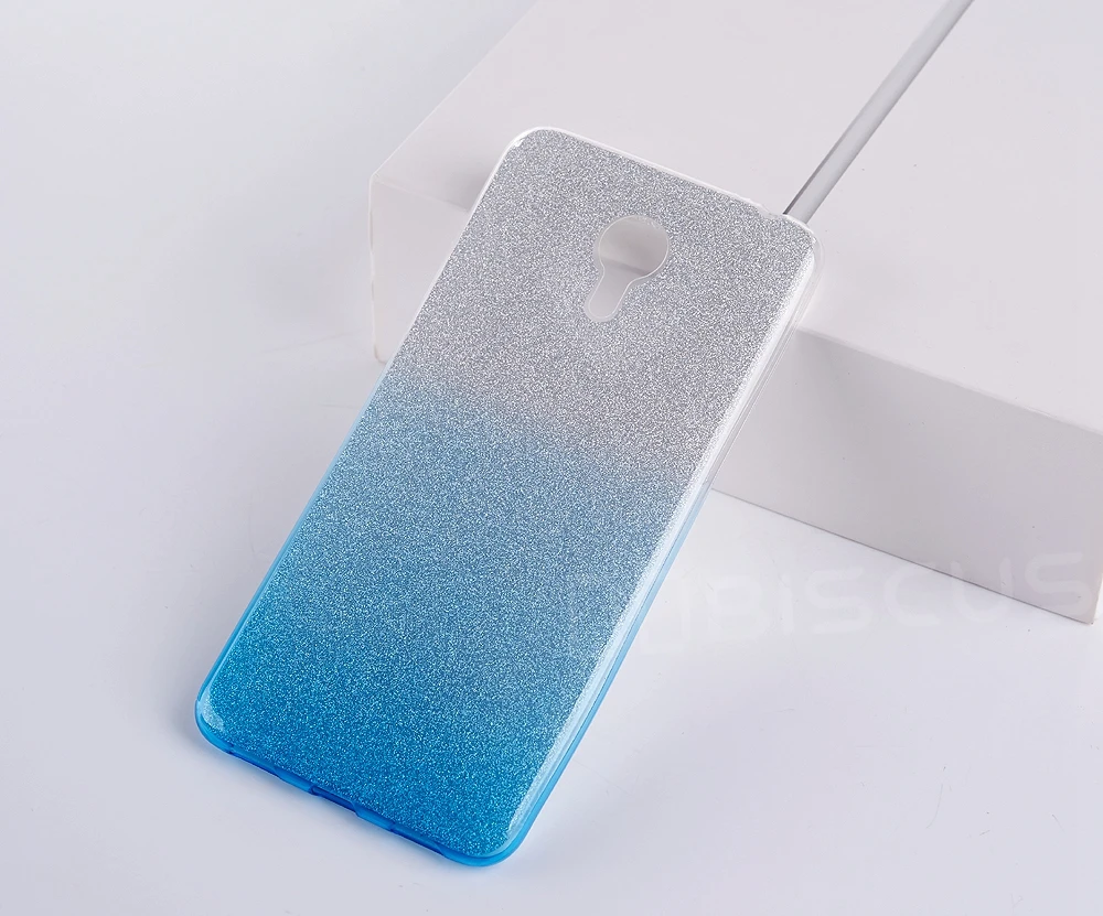 Роскошный Блестящий Мягкий силиконовый чехол для Meizu 15 16 16th M2E U10 U20 MX6 M6T M6S M3S M3 Mini M5