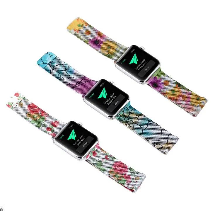 Миланская петля ремешок для apple watch 42 мм/44 мм iwatch 4/3 38 мм/40 браслет из нержавеющей