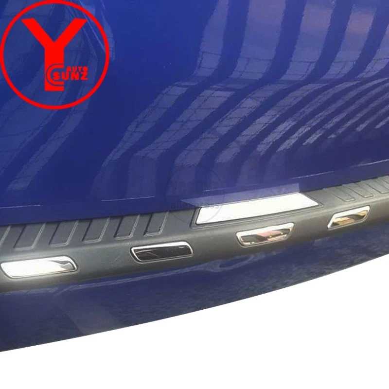 ABS Автомобильный задний бампер наклейка для toyota avanza 2015 2016 2017 2018 аксессуары