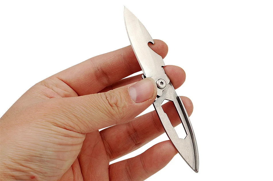 1 шт. миниатюрные Многофункциональные ножи с брелоком для ключей нож фруктов