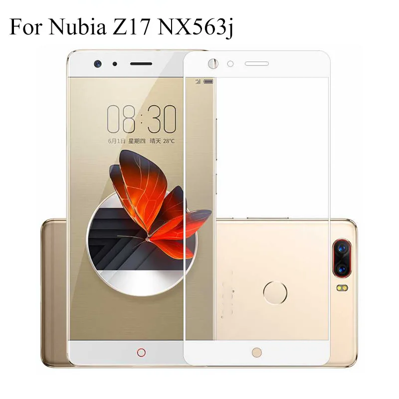 2 шт. ультратонкое защитное закаленное стекло для Nubia Z17 Z 17 NX563j 5 полная Защита