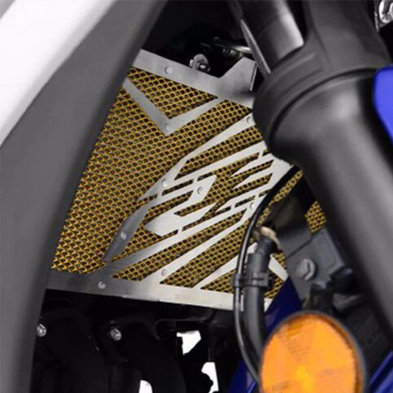 2016 Новая защитная крышка радиатора из нержавеющей стали мотоциклетная для Yamaha YZF