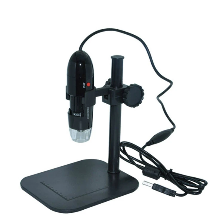 2MP USB 25 ~ 200X микроскоп Эндоскоп лупа Цифровая видеокамера Microscopio 8 LED оптовая