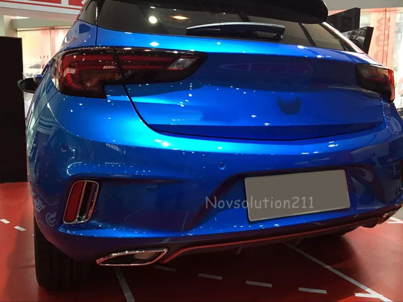 Для Opel Astra K хэтчбек 2016 2017 ABS пластик задний противотуманный фонарь украшение