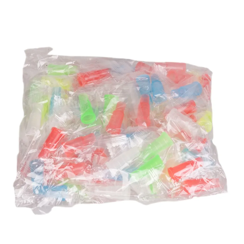 400 Pcs Hygiene Mouthguard PE Mouthpieces for Shisha Hookah Waterpipes Accessories Colorful JYZ01(4) |