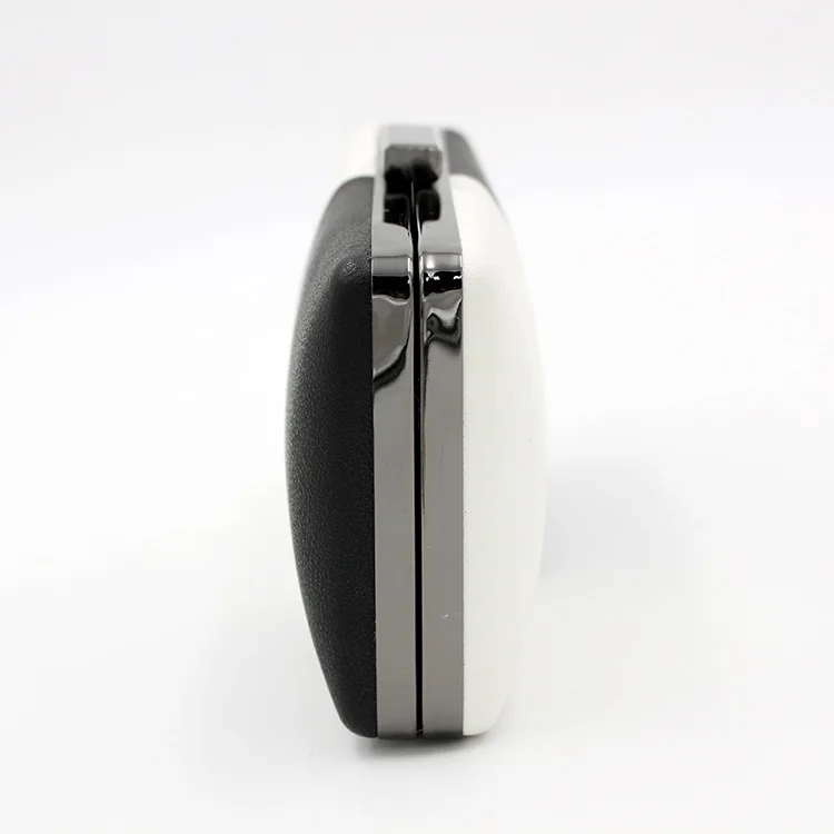 Новинка 2019 Женская сумочка черная и белая вечерняя сумка вечерние сумки для