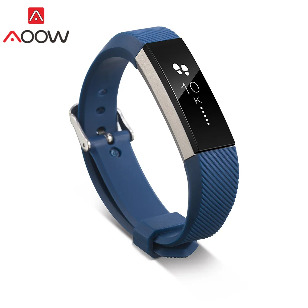 S/L силиконовый ремешок для Fitbit Alta/Alta HR Смарт часы фитнес Спорт Водонепроницаемый замена Браслет ремешок 16 цветов