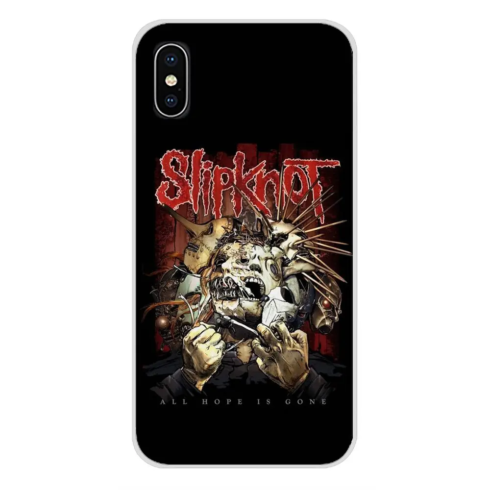 Slipknot American heavy metal band Poster For Xiaomi Mi6 A1 5X 6X Redmi Note 5 5A 4X 4A 4 3 Plus Pro pocophone F1 TPU Shell Case | Мобильные