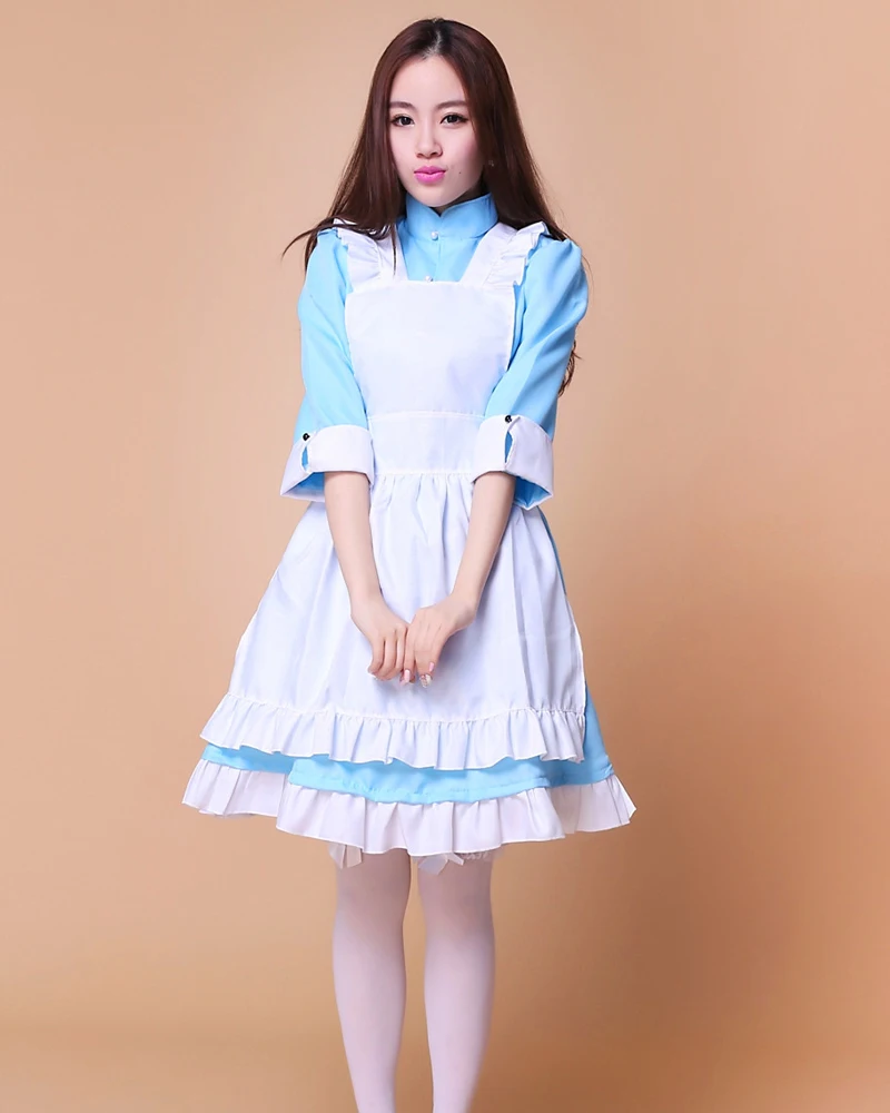 Высокое качество женский синий Фотофон|anime cosplay clothing|cosplay clothinganime |