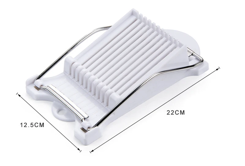 Нержавеющая сталь Banana Slicer фруктовый яйцо Хэм форма срез металла резак лук с